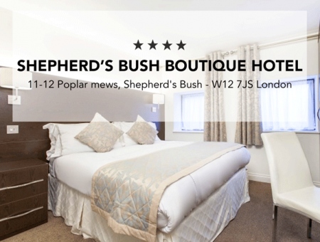 SHEPHERD’S BUSH BOUTIQUE HOTEL